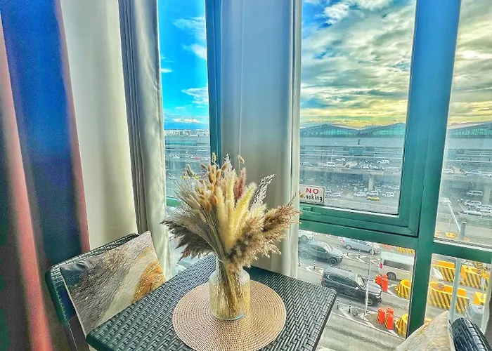 Nara Homes At Palm Tree In Front Of Naia Terminal 3 Manila